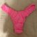 Neon Pink Cheeky Bikini Bottom Ruffled Photo 2