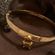 Michael Kors Gold Lock Bracelet Photo 2
