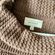 Anthropologie Vintage Taupe Cowlneck Sweater Photo 4