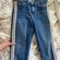 Topshop Blue Stripes Jeans Photo 1