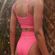 Aerie NWT  Ribbed Longline Scoop Bikini Top Photo 2