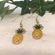 Handmade Tropical Pineapple Enamel Earrings New Photo 6