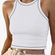 cropped high neck tank Photo 1
