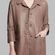 Kate Spade NY Lambskin Leather Jacket 3/4” Sleeve Mauve Brown Size 12 NEW Photo 12