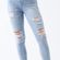 PacSun 𝅺 Super Stretch Distressed Skinny Jeans Photo 1