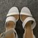 White Buckle Heeled Sandals  Photo 10