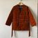 Madewell Small Velvet Quilted Wrap Jacket in Leopard Dot Orange Photo 9