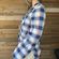 Project28 Blue Flannel Button Up Shirt Photo 2
