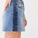 PacSun 2 tone mini denim jeans skirt waist 26 inches Photo 2
