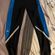 Alo Yoga Blue And Black Full Length Leggings Photo 1