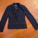 American Eagle Outfitters dark navy blue blazer suit jacket  Photo 14