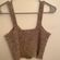 Forever 21 Brown Knit Crop Top Photo 3