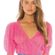 Tularosa  Edina pink Short Sleeve Wool Blend Sweater Size Small Photo 1