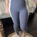 Athleta Salutation Colorblock Asymmetrical Powervita 7/8 Leggings Size XS -  $28 - From Madi