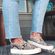 Steve Madden Snake Skin Platform Slip On Sneaker Photo 1