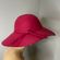 POL Wine Red 100% Wool Floppy Hat Photo 4