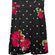 Nanette Lepore NWOT Black Floral Polka Dot Sheath Dress. Size 2 Photo 5