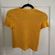 Forever 21 Yellow Cropped Top Photo 2