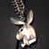 Designer Curb Chain Necklace with Bunny Photo 4