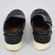 H&M Y2K Faux Croc Embossed Slip On Slides Shoe Sneaker Black Size 8 Women's Photo 3