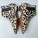 Anthropologie Linea Paolo Anthro Leopard Printed Calf Hair Point Toe Ankle Booties Size 5 Boho.   Photo 1