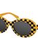 yellow checkered clout sunglasses Photo 1