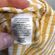 Melrose and Market Yellow Striped Open Back Blouse Photo 6