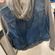 American Eagle Outfitters Jean Jacket Hoodie Photo 2