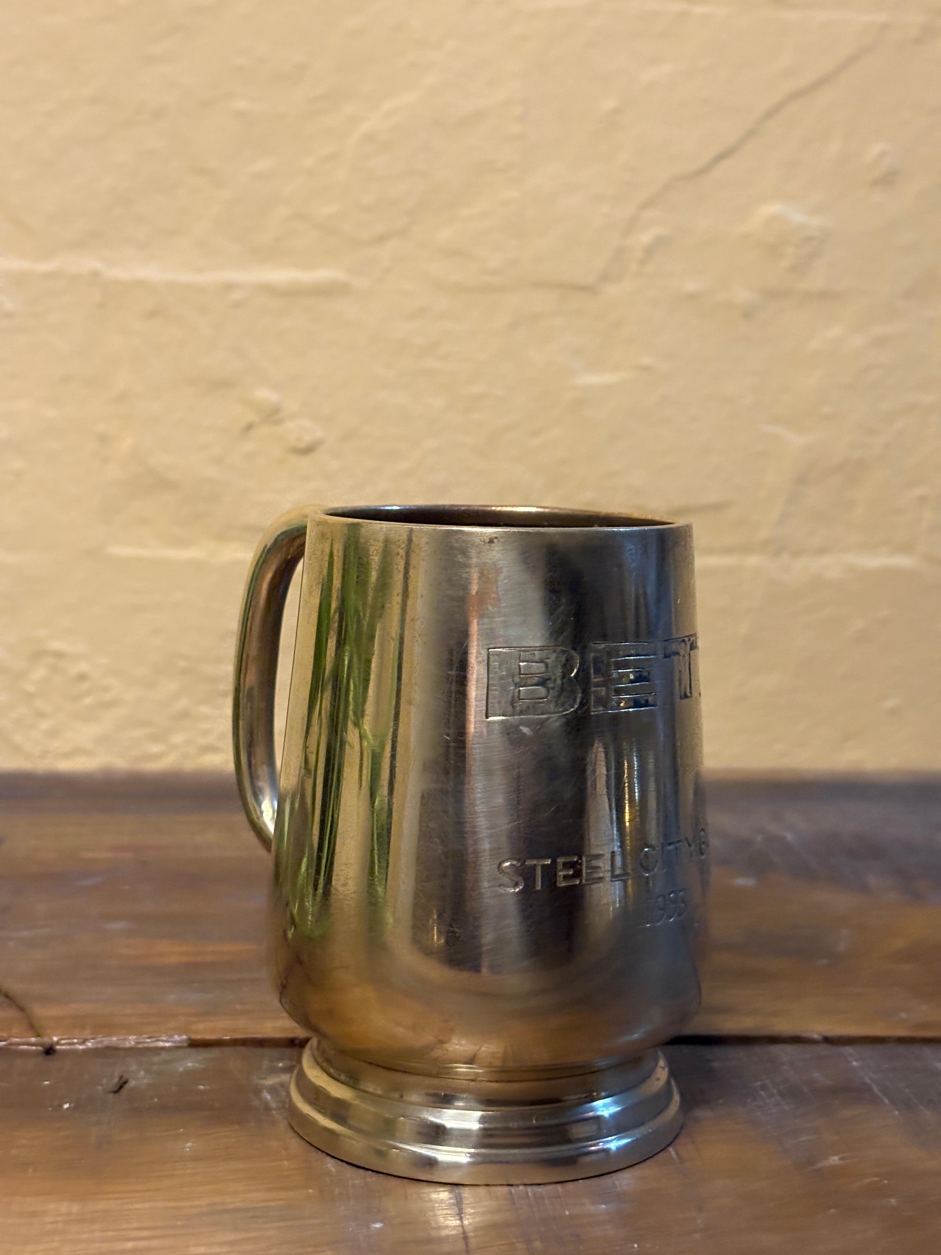Antique Brass Mug