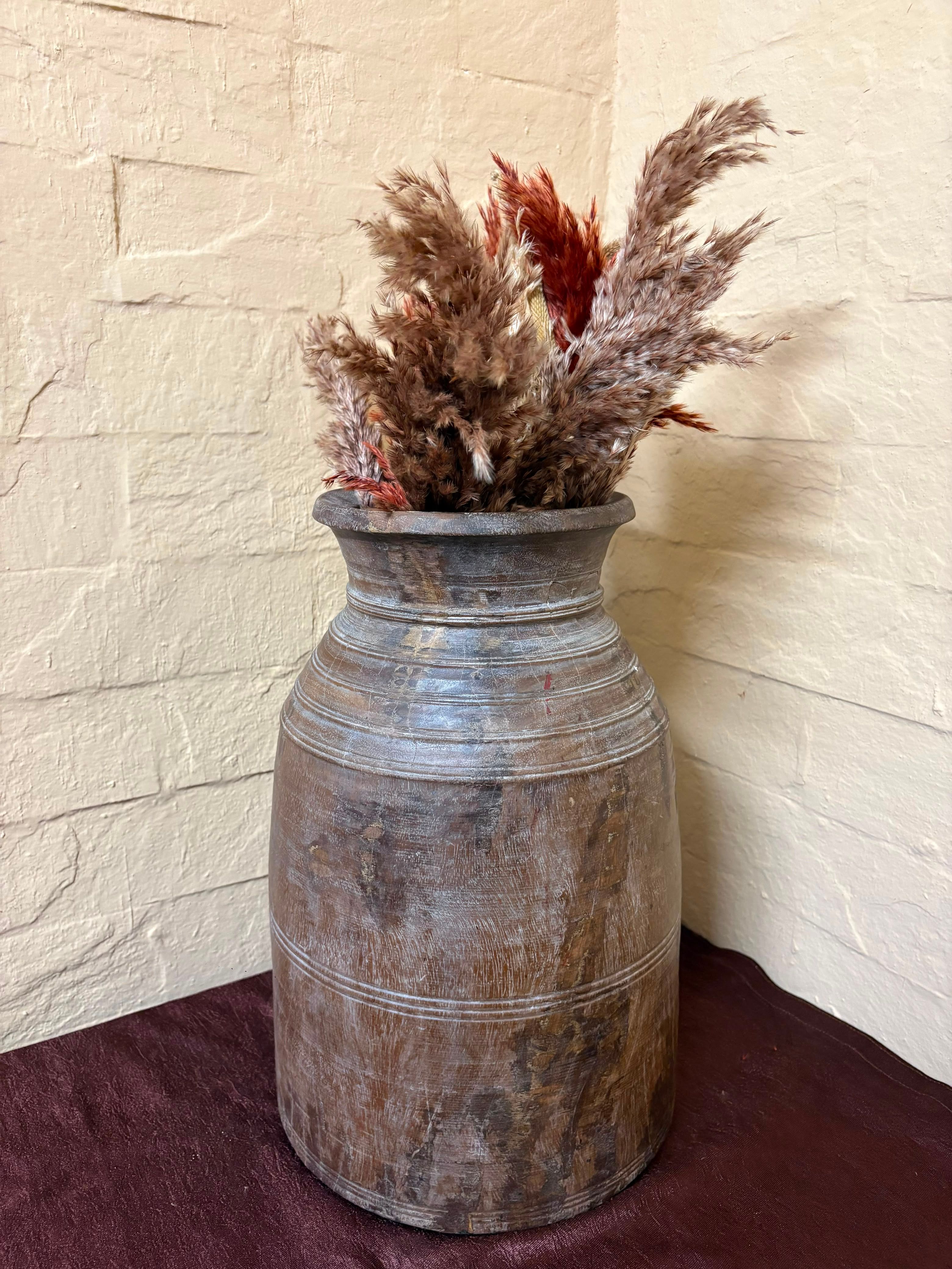 Wooden Pot( Teak wood)