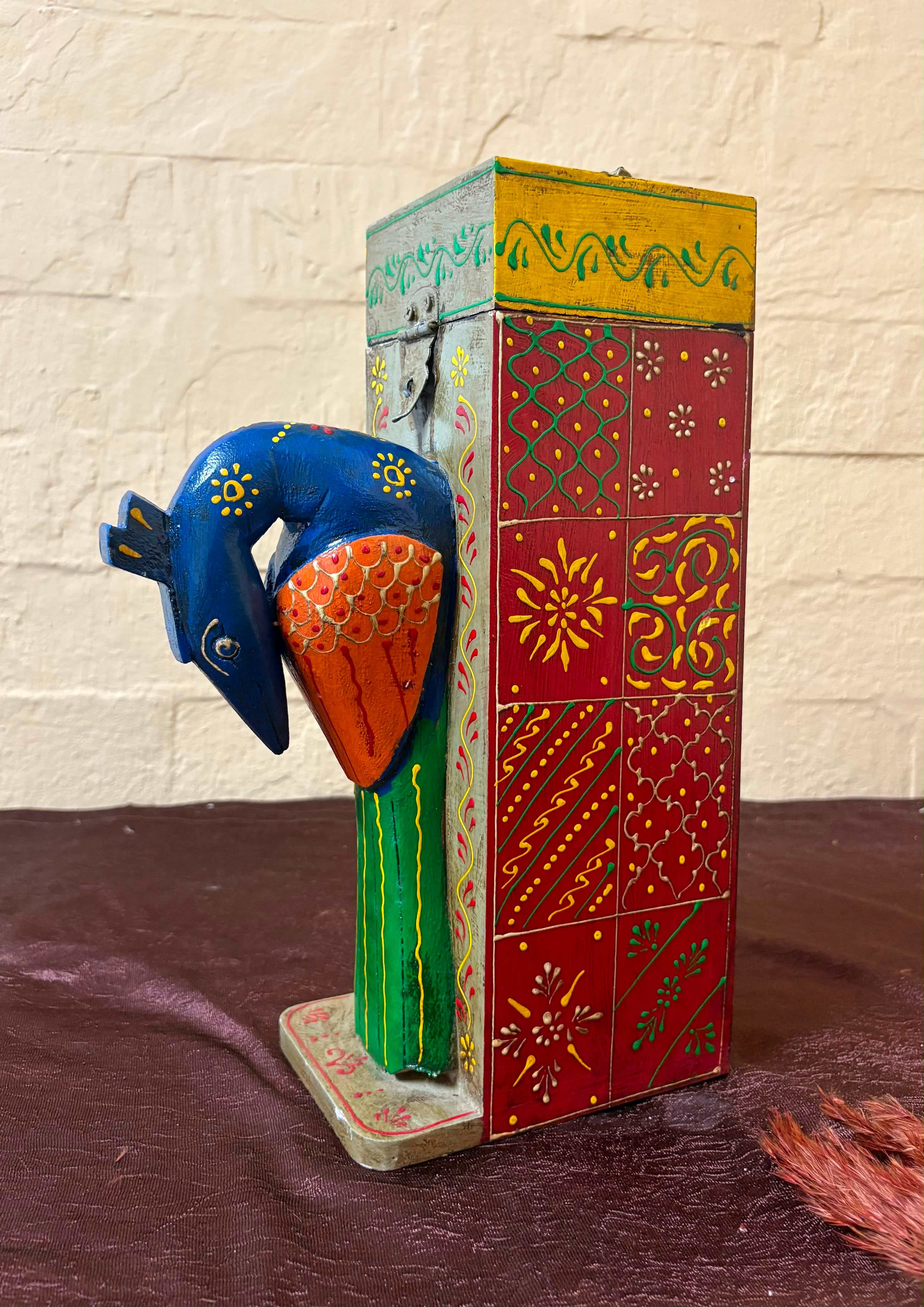 Wooden Bottle Holder 