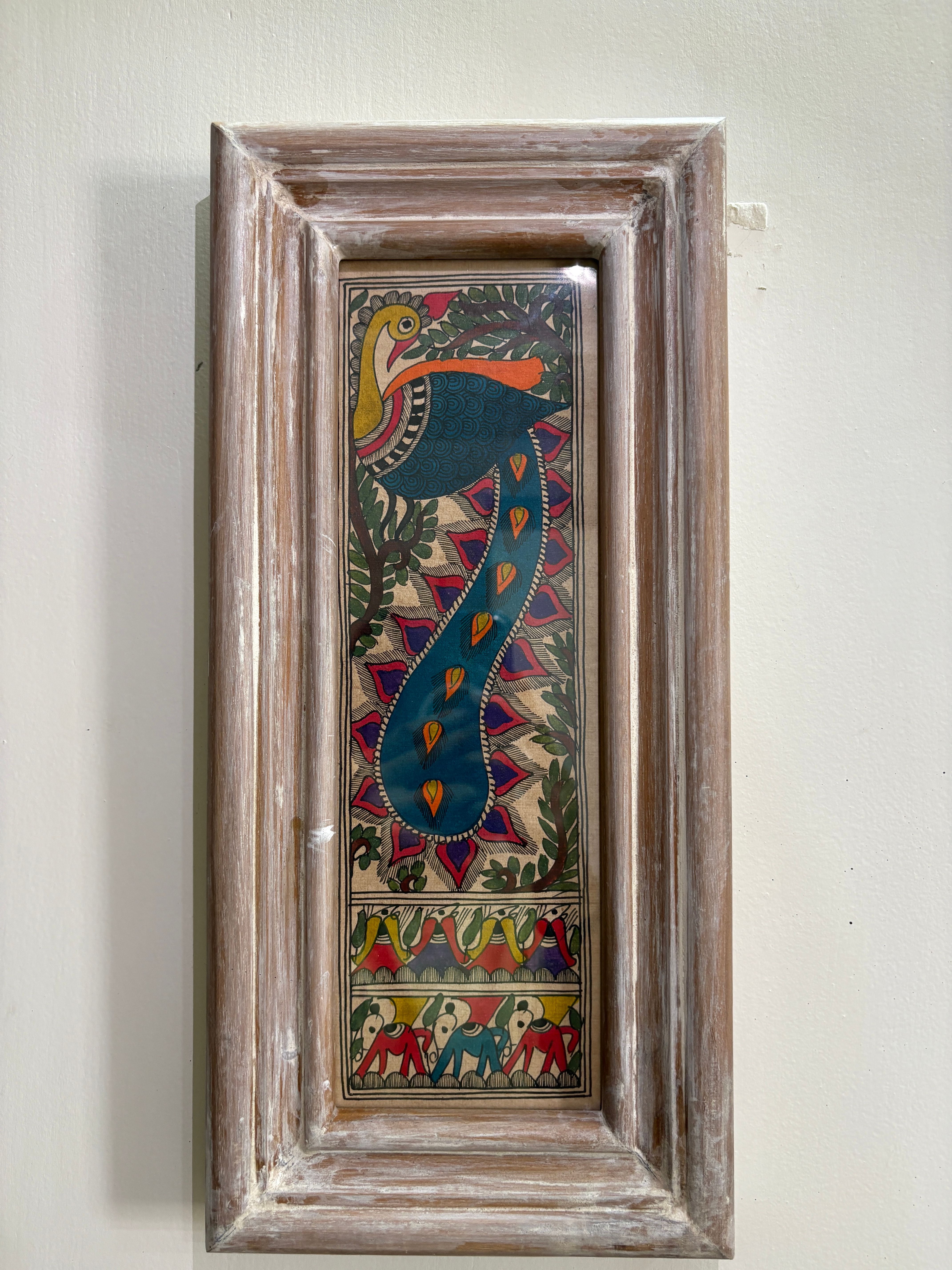 Madhubani Wooden Frame Painting 