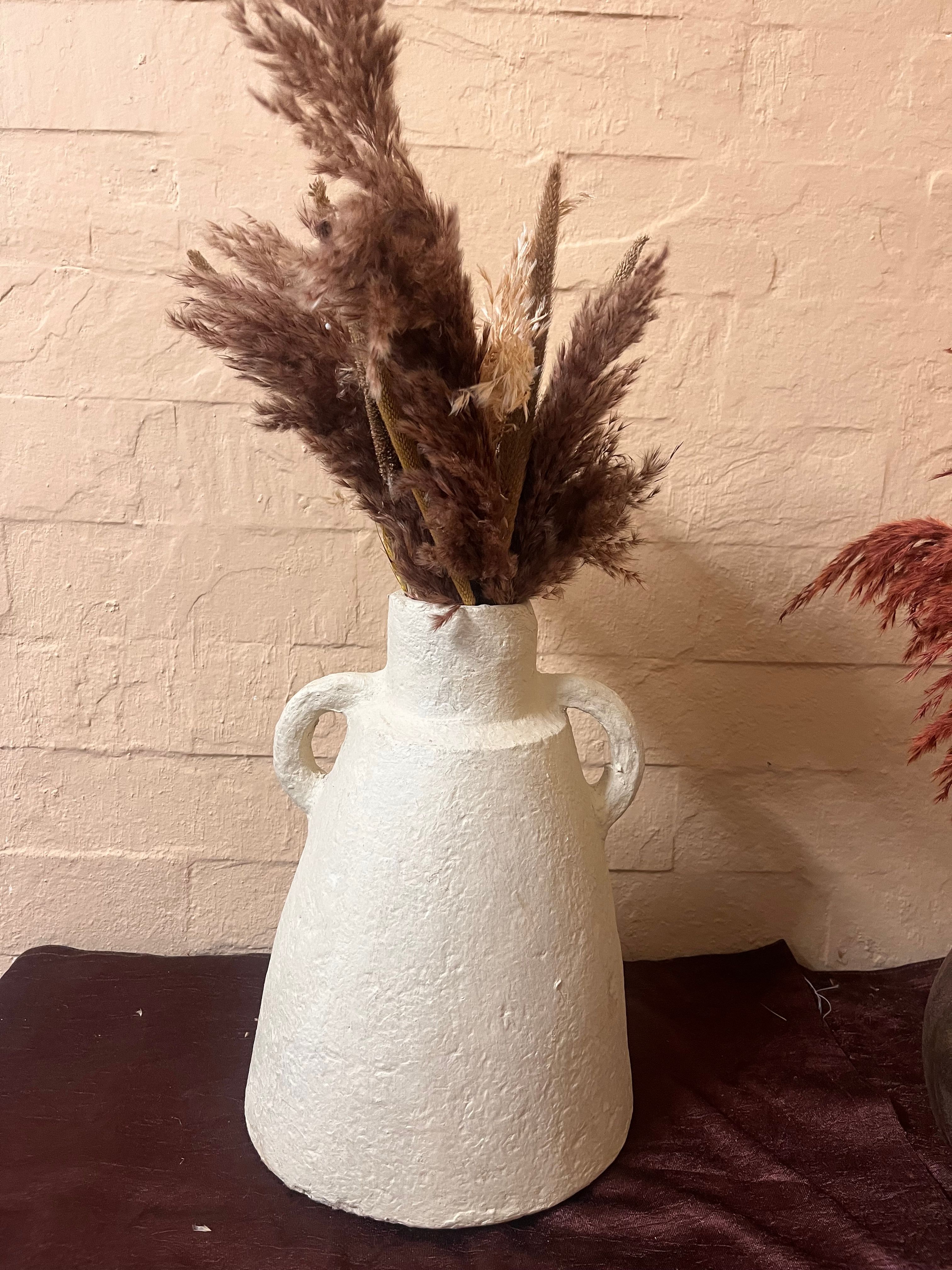 Paper mache pot