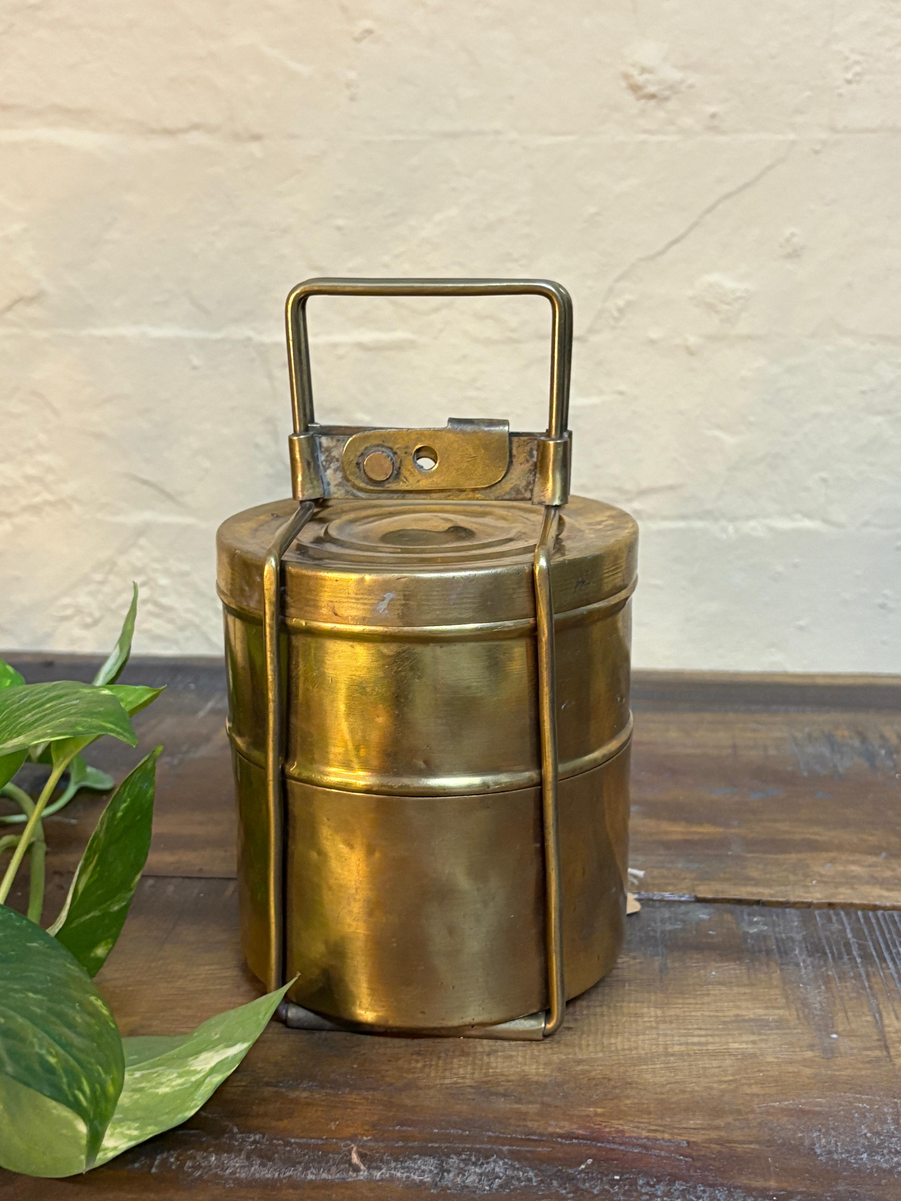 Antique Brass Tiffin