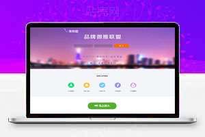 微商加盟推广分销源码，带后台