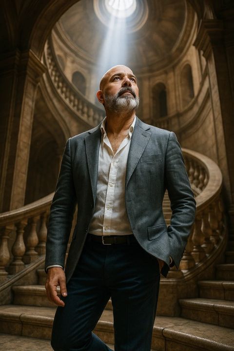 8K Ethereal Ascension Portrait Vogue Style