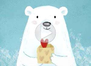 Tarjeta animada de Te mando un abrazo, Estoy pensando en ti