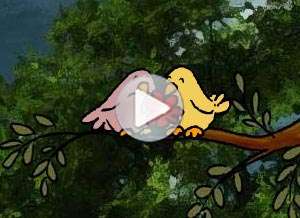  Tarjeta animada de Amistad, Compartir penas y alegr�as. 