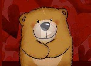  Tarjeta animada de Amistad, Me encantar�a darte un abrazo. 