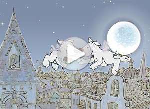  Tarjeta animada de San Valent&iacute;n, Cada momento a tu lado es m�gico. 