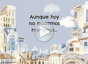  Tarjeta animada de Aniversarios, Siempre juntos en el coraz�n. 