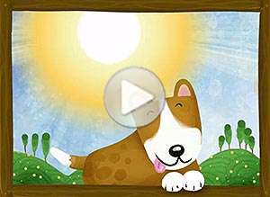  Tarjeta animada de Animo, Te mando un poco de sol. 