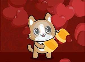  Tarjeta animada de Aniversarios, Te env�o este regalito. 