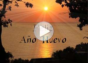  Tarjeta animada de A&ntilde;o Nuevo, 365 amaneceres para ti. 