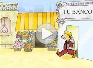  Tarjeta animada de A&ntilde;o Nuevo, Dep�sito en tu cuenta. 