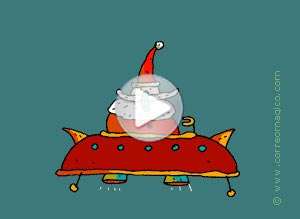  Tarjeta animada de A&ntilde;o Nuevo, Tiempo de cambios. 