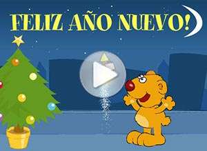  Tarjeta animada de A&ntilde;o Nuevo, Prop�sito para el a�o nuevo. 