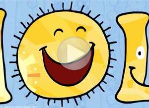  Tarjeta animada de A&ntilde;o Nuevo, Que tengas un a�o lleno de sonrisas. 