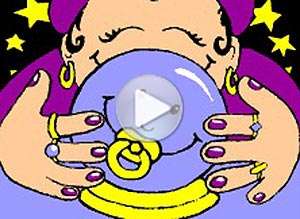 Tarjeta animada de Bebes, Lo que te espera...