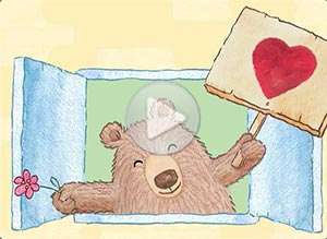  Tarjeta animada de Hola, Te deseo un gran d�a. 